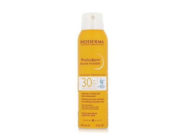 Bioderma Photoderm fuktighetsgivende og forfriskende usynlig tåke til soling SPF 30 150 ml