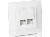 Equip 125723, RJ-45, 5e, Valkoinen, Muovi, 80 mm, 39 mm