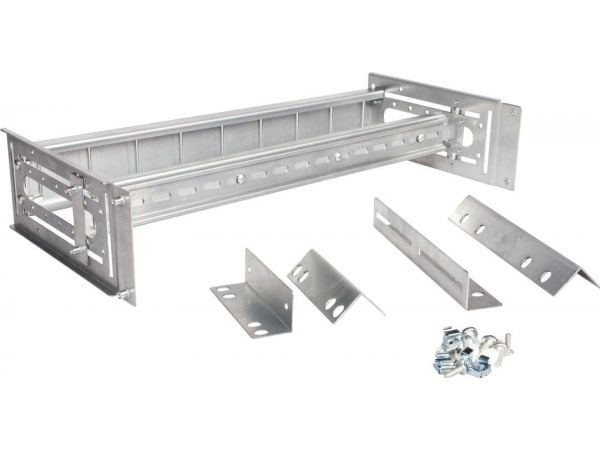 Equip EZR-DIN-3, Rackskinne, Grå, 3U, Tyrkia, 48,3 cm (19"), 485 mm