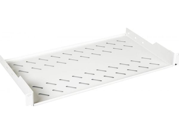 Equip EZFS-19-1-40-G, Rackhylle, Lysegrå, 1U, Åpen, Tyrkia, 485 mm