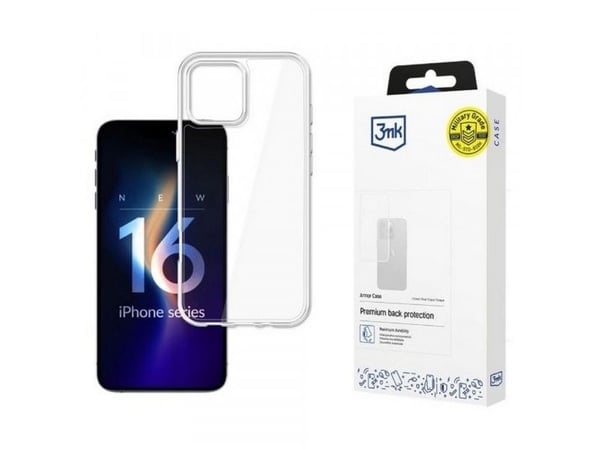 3MK Armor Case, Omslag, Apple, iPhone 16 Pro, 16 cm (6.3"), Transparent