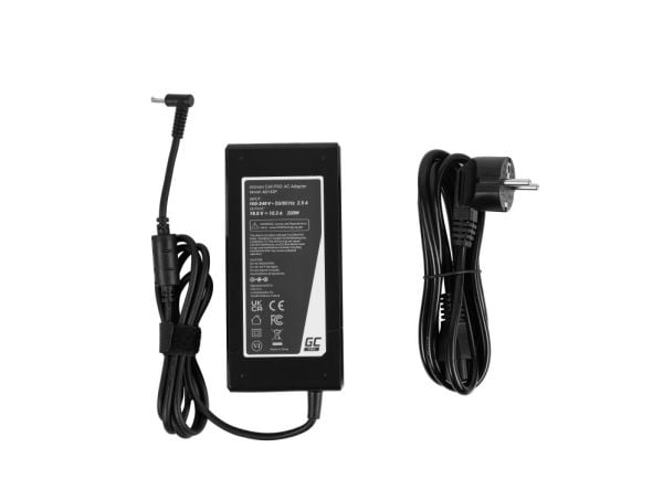 Strømforsyning Lader Green Cell PRO 19,5V 10,3A 200W for HP Omen 15-ce ZBook 15 G6 17 G3 G4 G5 G6