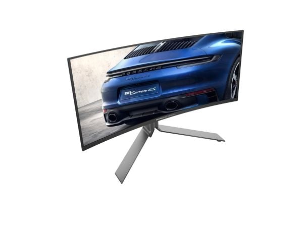AOC Porsche PD34, 86,4 cm (34"), 3440 x 1440 piksler, Wide Quad HD, QD-OLED, 0,03 ms, Svart