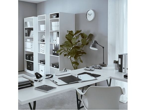 Hæftetang Leitz WOW isblå metallic