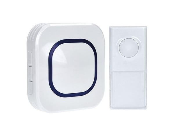 Solight 1L49, Hvit, Trådløs, 433,92 MHz, 250 m, 85 dB, IP55 Solight 1L49, Hvit, Trådløs, 433,92 MHz, 250 m, 85 dB, IP55