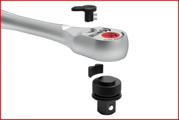KS Tools 935.1295 reversibel skralle 1/2 425 mm