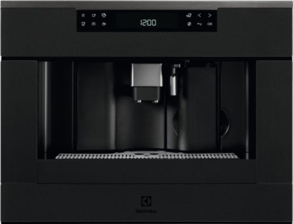 Electrolux KBC65T, Espressomaskin, 1,8 l, Kaffe bønner, Malt kaffe, Innebygd kaffekvern, 1350 W, Sort