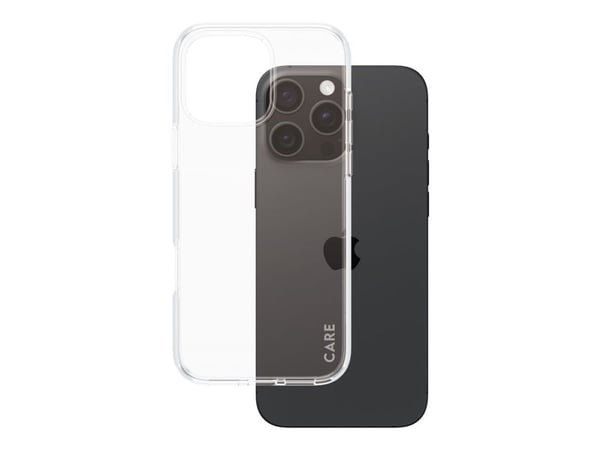CARE by PanzerGlass Urban Combat - Baksidedeksel for mobiltelefon - med klar ramme - oleofobisk belegg, termoplast-polyuretan (TPU), polykarbonat (...