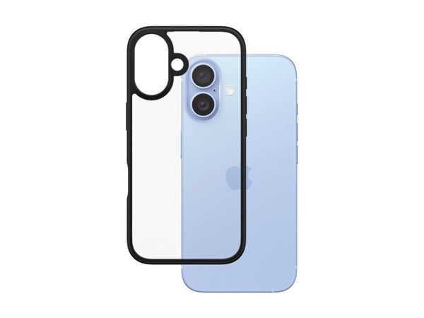 PanzerGlass ® HardCase Transparent iPhone 16, Suojus, Apple, Apple - iPhone 16, Läpinäkyvä