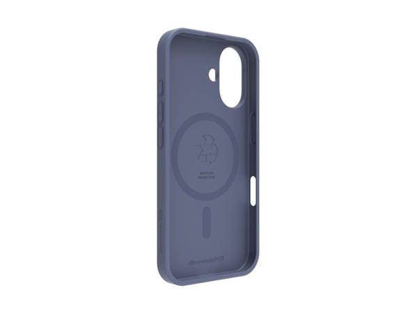 dbramante1928 Greenland Pro - Baksidedeksel for mobiltelefon - Qi - MagSafe-samsvar - plastikk - asurblå - for Apple iPhone 16