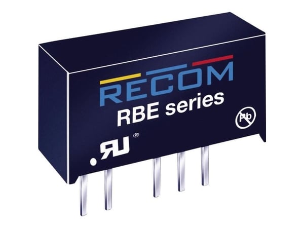 RECOM RBE-0505S DC/DC-muunnin, tulostus 200 mA 1 W Lähtöjen määrä: 1 x