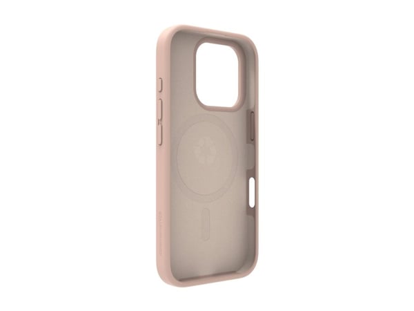 dbramante1928 Monaco - Baksidesskydd för mobiltelefon - silikon, plast - rosa sand - för Apple iPhone 16 Pro