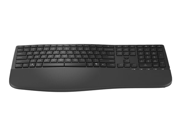 HP 685 - Tastatur - dual modus, 3-sone layout, flere enheter, 23 programmerbare taster, OS automatisk deteksjon, lav profil tastereeise - 100% - fu...