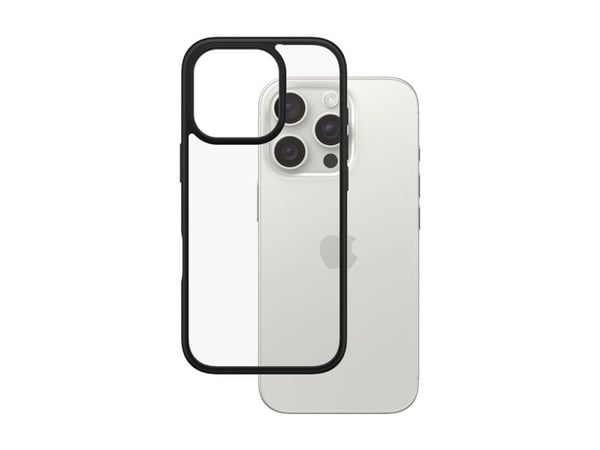 PanzerGlass ® HardCase Transparent iPhone 16 Pro, Suojus, Apple, Apple - iPhone 16 Pro, Läpinäkyvä