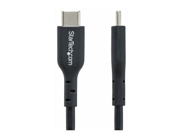 StarTech 3m USB-C Charging Cable, USB C Cable, 60W 3A PD - USB-kabel - USB-C (hann) til USB-C (hann) - USB 2.0 - 5 / 9 / 12 / 15 / 20 V - 3 A - 3 m...