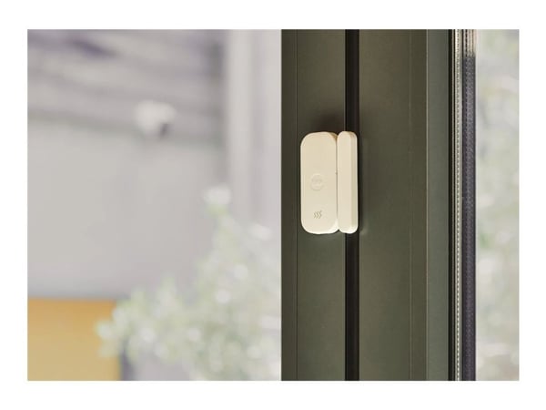 Yale - Dörr- och fönstersensor - före inbrott - trådlös - vit