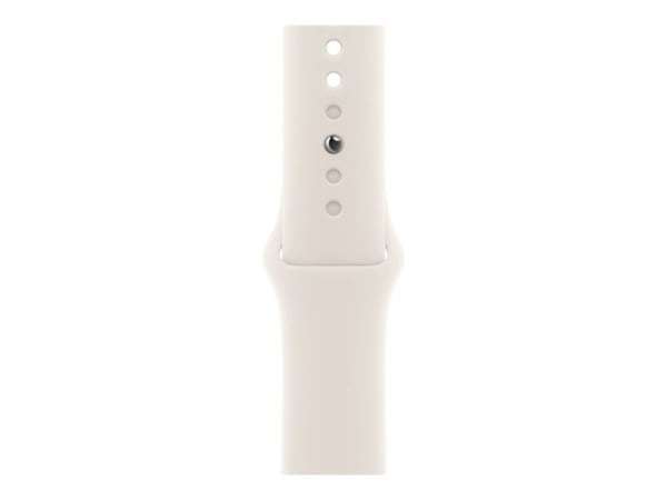 Apple - Bånd for smart armbåndsur - 42mm - M/L-størrelse - stjernelys - for Watch Hermès Series 7, Hermès Series 9, SE 3, Series 10, Series 11, Ser...