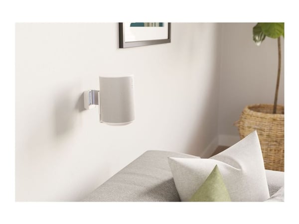 Vogel's SWM 4111 - Monteringssett (veggmontering) - for høyttaler(e) - hvit - for Sonos Era 100