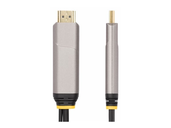 StarTech.com 145B-USBC-HDMI4K-AOC, 9.15 m, USB Type-C, HDMI Type A (Standard), Hanstik, Hanstik, Lige