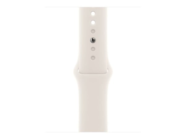 Apple - Bånd for smart armbåndsur - 40mm - M/L-størrelse - stjernelys - for Watch Hermès Series 7, Hermès Series 9, SE 3, Series 10, Series 11, Ser...