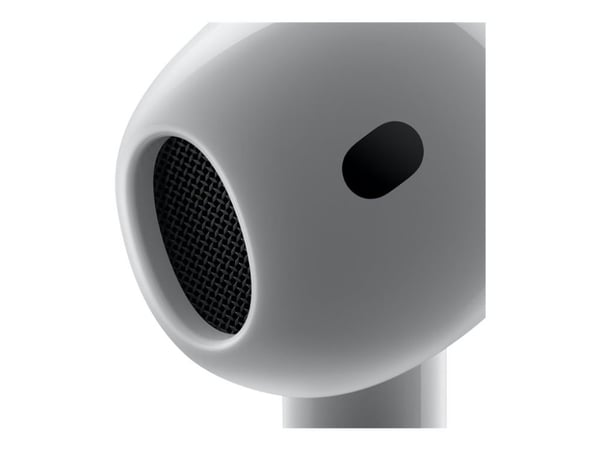 Apple AirPods 4 with Active Noise Cancellation - True wireless-hörlurar med mikrofon - öronknopp - Bluetooth - aktiv brusradering - vit