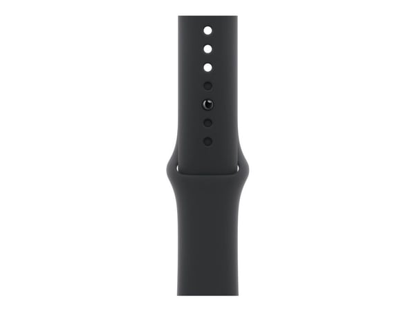 Apple - Bånd for smart armbåndsur - 46mm - XL-størrelse - svart - for Watch Hermès Series 9, SE 3, Series 10, Series 11, Series 8, Series 9, Ultra ...