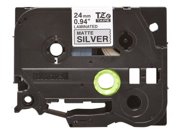 Brother TZe-M951 - Svart på matt silver - Rulle ( 2,4 cm x 8 m) 1 kassett(er) bandlaminat - för Brother PT-D600; P-Touch PT-3600, 9800, D800, E550,...