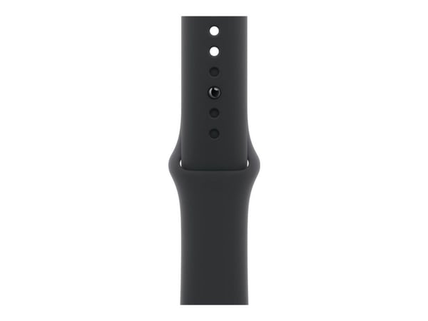 Apple - Band för smart klocka - 42mm - storlek S/M - svart - för Watch Hermès Series 7, Hermès Series 9, SE 3, Series 10, Series 11, Series 8, Seri...