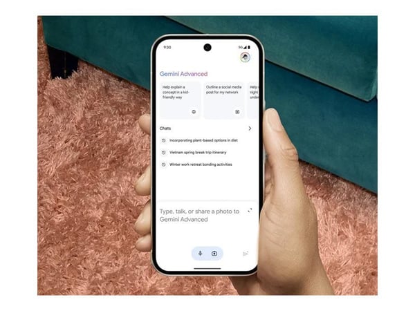 Google Pixel 9 Pro XL , 17,3 cm (6.8"), 16 GB, 128 GB, 50 MP, Android 14, Valkoinen
