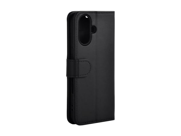 GRE8T - Lomme lommebok for mobiltelefon - GRS - polylaktid (PLA) - svart - for Apple iPhone 16 Plus