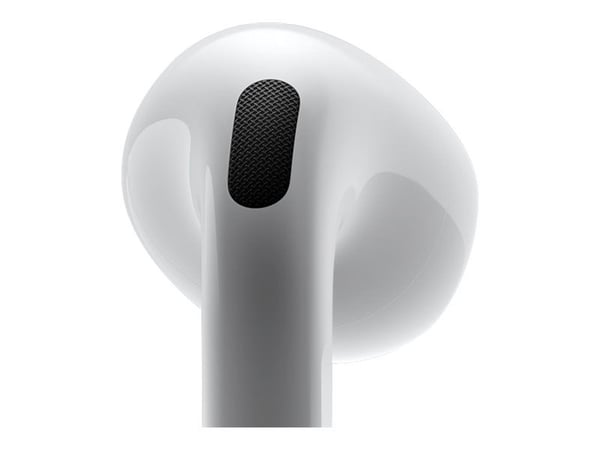 Apple AirPods 4 with Active Noise Cancellation - True wireless-hörlurar med mikrofon - öronknopp - Bluetooth - aktiv brusradering - vit