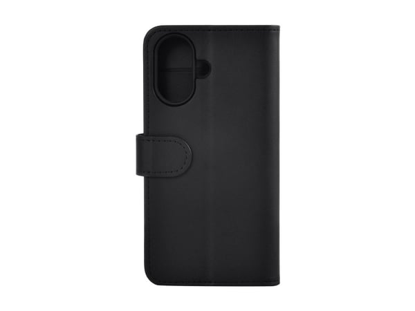 GRE8T - Lomme lommebok for mobiltelefon - GRS - polylaktid (PLA) - svart - for Apple iPhone 16 Plus