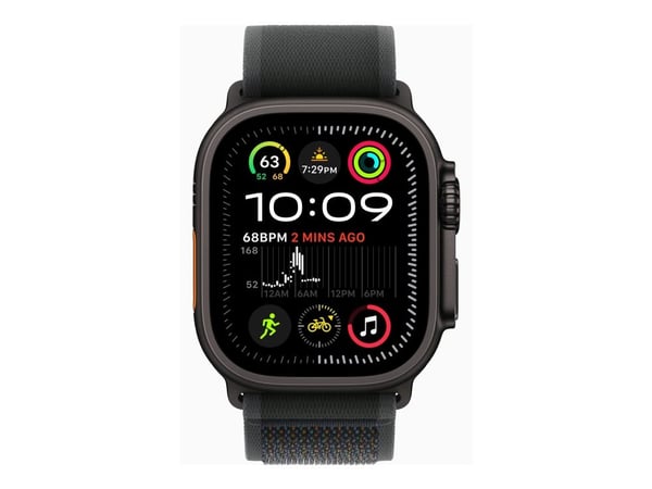 Apple Watch Ultra 2 GPS+ Cellular 49mm Black Titanium Case with Trail Loop