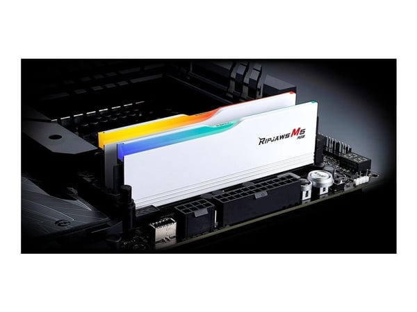 G.Skill Ripjaws M5 RGB F5-5600J4040D48GX2-RM5RW - DDR5 - sarja - 96 GB: 2 x 48 GB - DIMM 288-PIN - 2800 MT/s / PC5-22400 - CL40 - 1,25 V - puskuroi...