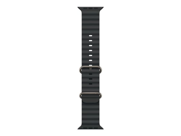 Apple - Klokkestropp for smart armbåndsur - 49mm - 130 - 200 mm - svart - for Watch Hermès Series 9, SE 3, Series 10, Series 11, Series 8, Series 9...