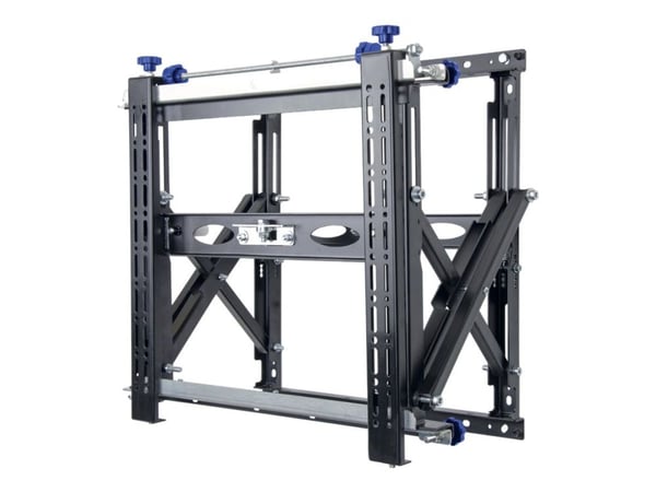 B-TECH PRO Install BT8310XL - Monteringssett (veggmontering) - utsprettende - for flatpanel - robust - svart - skjermstørrelse: 42"-120" - stangmon...