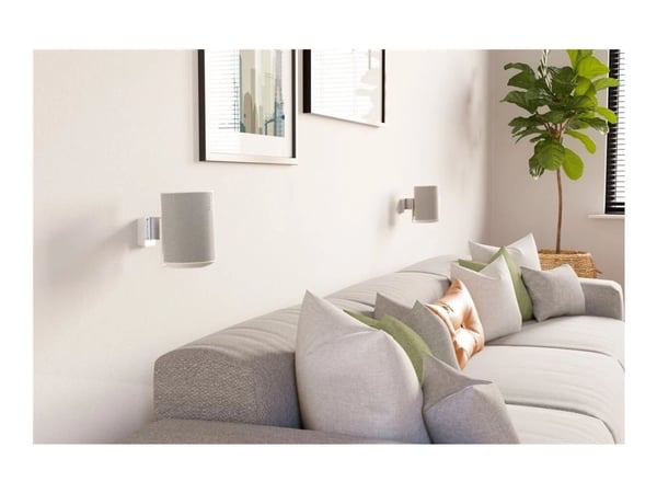 Vogel's SWM 4111 - Monteringssett (veggmontering) - for høyttaler(e) - hvit - for Sonos Era 100