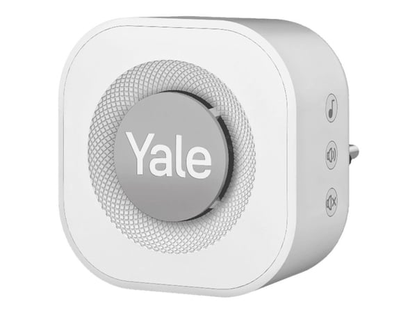 Yale - Dörrklocksignal - trådlös - vit