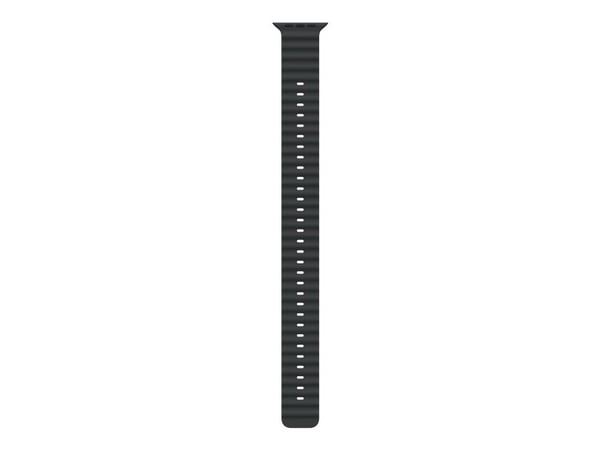 Apple - Klokkerem forlengelse for smart armbåndsur - 49 mm, naturlig titanfinish - 130 - 250 mm - svart