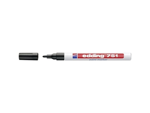 Paintmarker Edding 751 sort