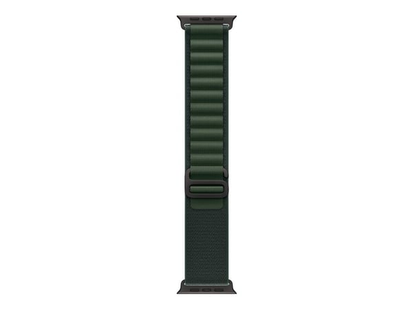 Apple - Slinga för smart klocka - 49 mm, svart titanfinish - Liten storlek - mörkgrön