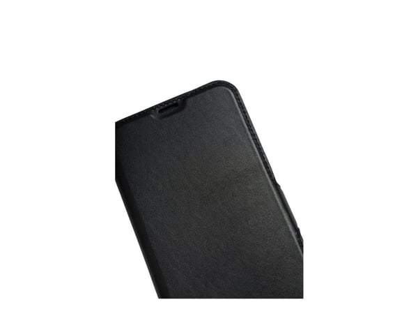 Screenor First - Lommebok for mobiltelefon - 2 i 1 - MagSafe-samsvar - ekte skinn, termoplast-polyuretan (TPU) - svart - for Apple iPhone 16