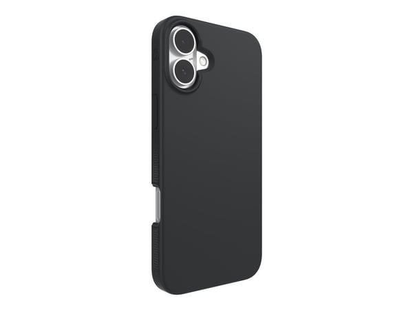 ZAGG Manhattan Snap - Baksidedeksel for mobiltelefon - MagSafe-samsvar - silikon, grafen - svart - for Apple iPhone 16 Plus