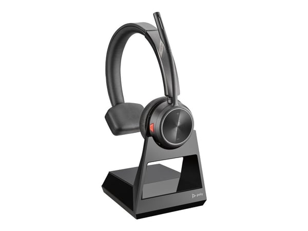 HP Poly Savi 7210 Office - Savi 7200 Series - hodesett - on-ear - DECT - trådløs - svart