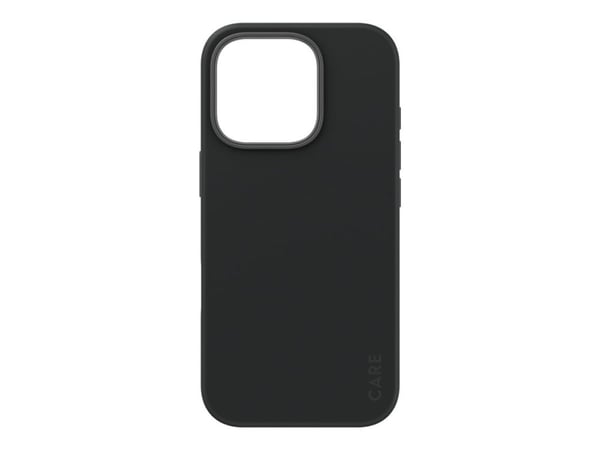 CARE by PanzerGlass - Baksidedeksel for mobiltelefon - MagSafe-samsvar - oleofobisk belegg, termoplast-polyuretan (TPU), polykarbonat (PC) - svart ...