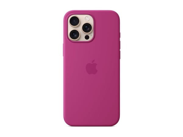 Apple silikondeksel med MagSafe for iPhone 16 Pro Max - fuchsia, deksel, Apple, iPhone 16 Pro Max, 17,5 cm (6,9"), Fuchsia