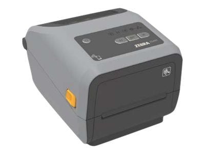 Zebra ZD621d - Etikettskriver - direktetermisk - Rull (10,8 cm) - 203 dpi - inntil 203 mm/sek - USB 2.0, LAN, seriell, USB-vert - grå