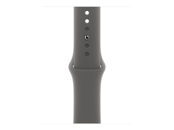 Apple - Bånd for smart armbåndsur - 42mm - M/L-størrelse - steingrå - for Watch Hermès Series 7, Hermès Series 9, SE 3, Series 10, Series 11, Serie...
