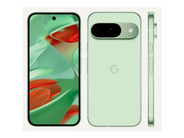 Google Pixel 9 - 5G smarttelefon - dobbelt-SIM - RAM 12 GB / Internminne 128 GB - OLED-display - 6.3" - 2424 x 1080 piksler (120 Hz) - 2x bakkamera...