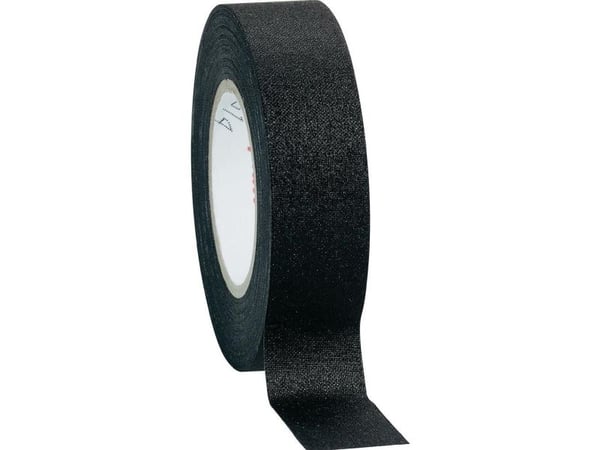 Coroplast tekstiltape 16781 svart (L x B) 10 m x 19 mm
